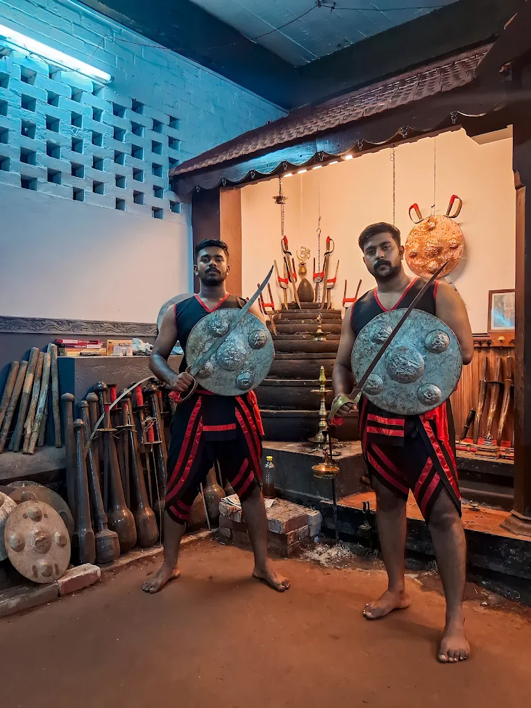 Heritage kuzhi kalari at Gopalan Gurukkal Smarka C. V. N. Kalari Kozhikode Kerala