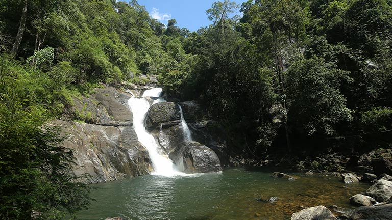 Kombaikani & Meenmutti Waterfalls near Kallar Thiruvananthapuram, Kerala